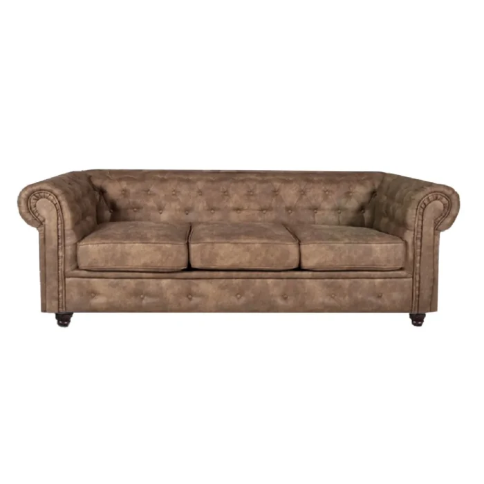 Le Quai Des Affaires Chesterfield Canapé 3 places – Image 3
