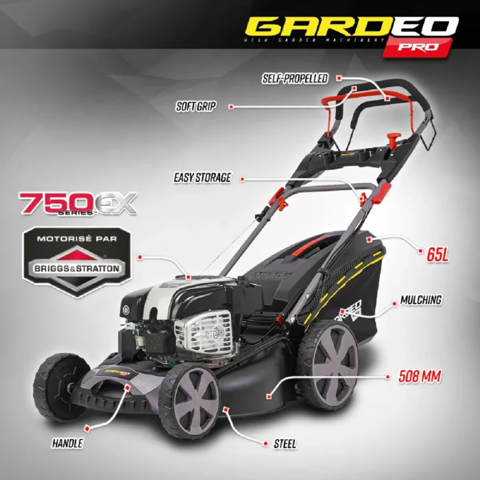 GARDEO PRO Tondeuse Thermique – Image 3