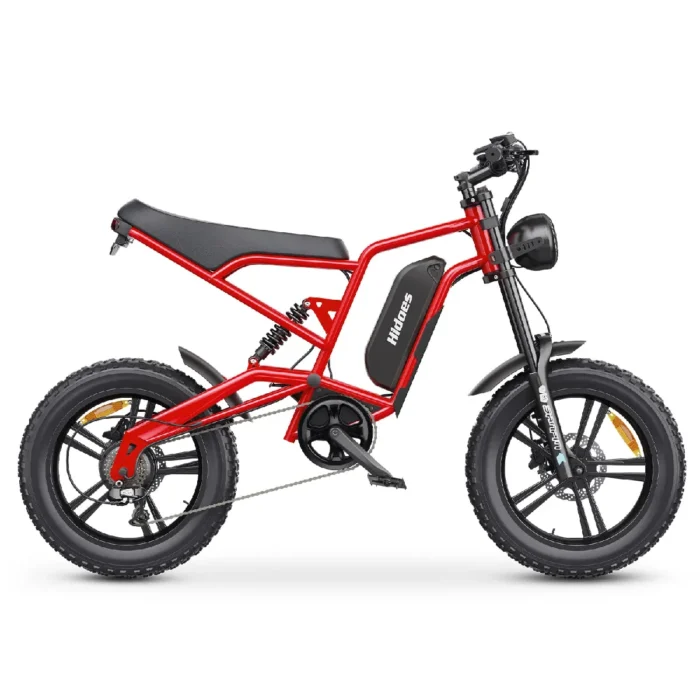 Hidoes HD-B6 Vélo Électrique Rouge – Image 2
