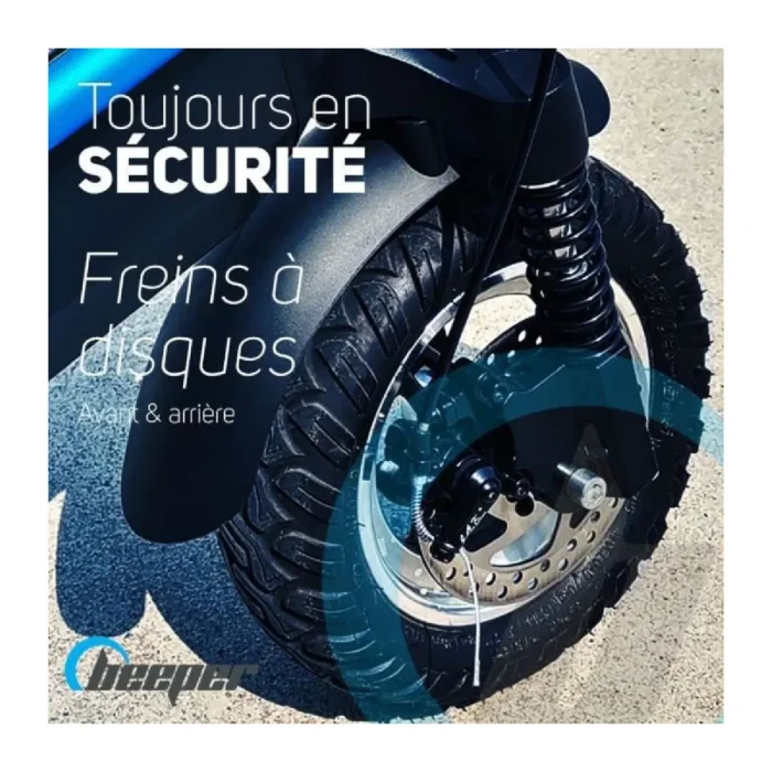 Trottinette électrique tout-terrain - BEEPER - Cross - 500W - 10- 48V - 10Ah – Image 2