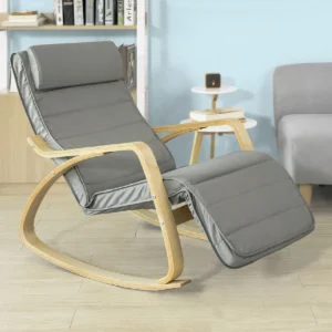 SoBuy FST16-DG Rocking Chair - Gris